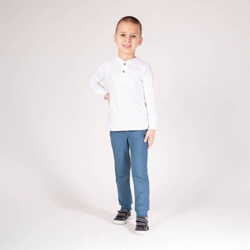 169543 Spodnie dresowe Nicol - niebieski