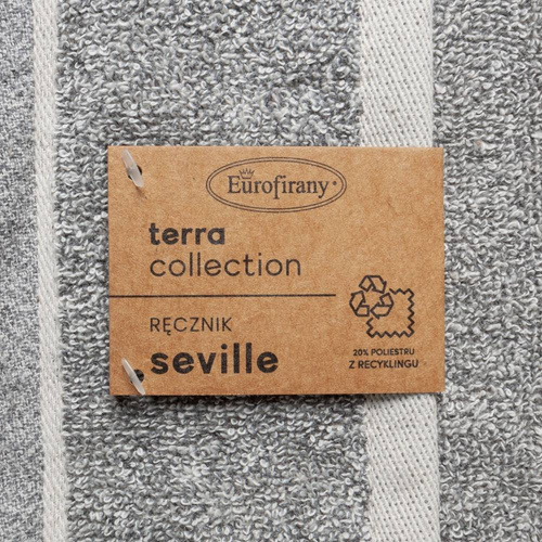 Seville Ręcznik bawełniany Eurofirany szary