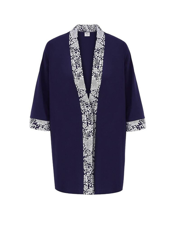 251 Szlafrok damski Bonżurka Cana -granatowy