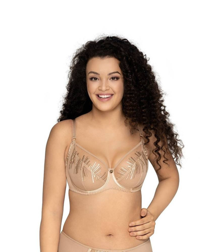 1942 Biustonosz miękki Ava bordowy