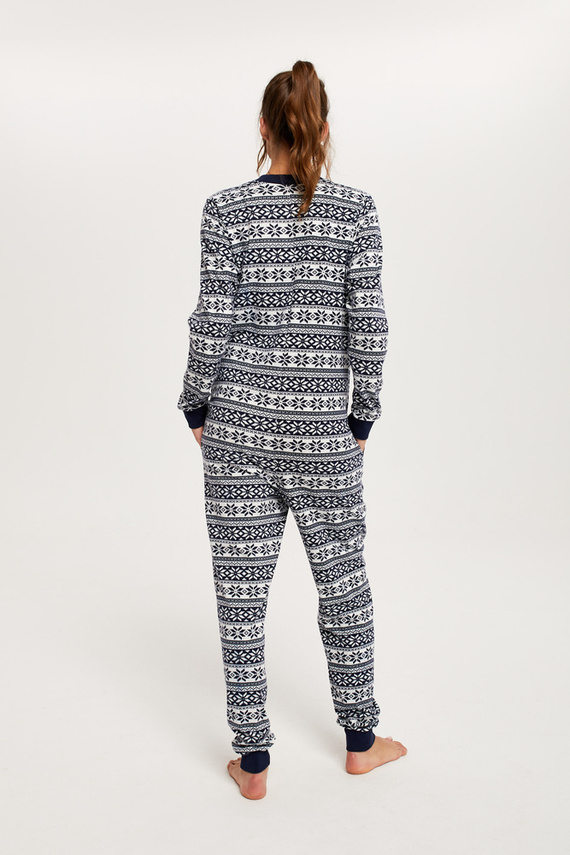 Alaska Kombinezon damski Italian Fashion- granatowy