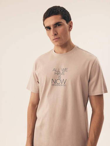 42632 Dreamer Piżama Męska Premium Henderson - beżowy