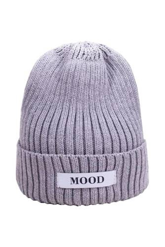 CZZ-0504 Czapka dziecięca YO! szary