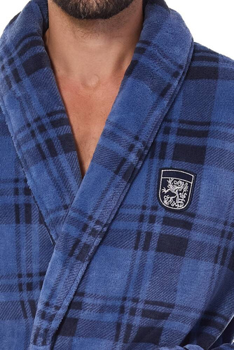 2455 Hero Szlafrok męski L&L navy