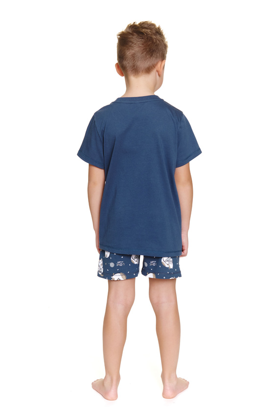 7205 "Cat club" Piżama dziecięca Unisex Doctor Nap - deep blue