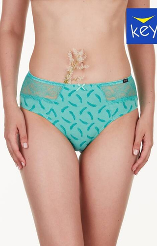 LPC 971 A22 Figi damskie Key miętowy-biały