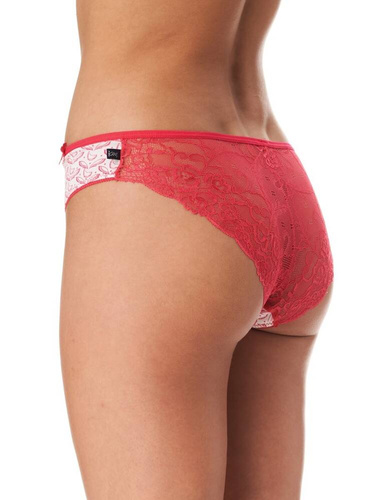 LPN 744 Figi damskie 2-pak Key malinowy