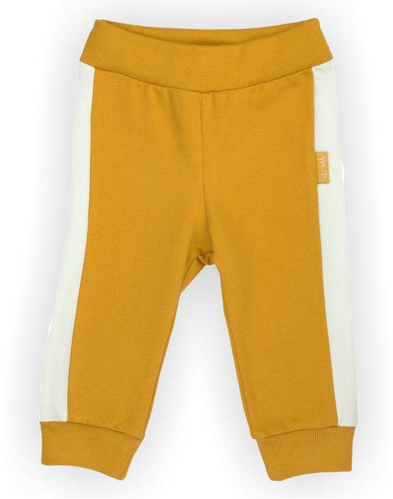176276 Spodnie dresowe "Michalina" Nicol - musztardowy