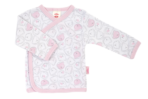 00238 "Pink Bears" Koszulka niemowlęca Makoma