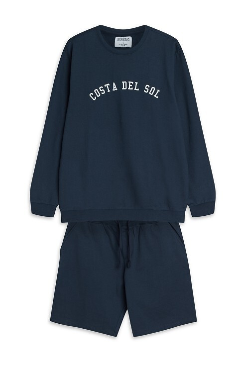 42637 Del Piżama Męska Henderson - navy