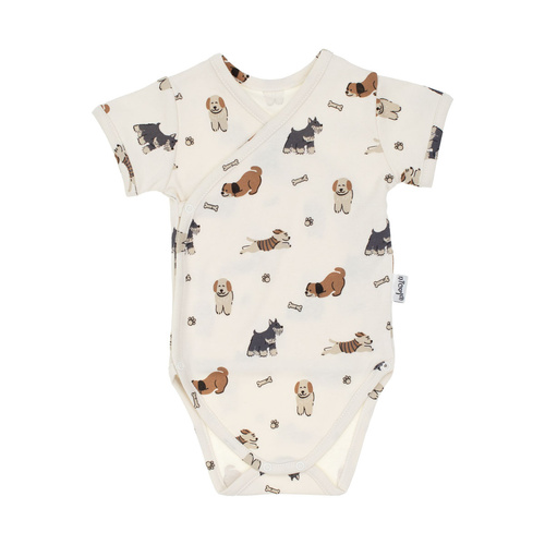 215094 Eddy Body z krótkim rękawem rozpinane Nicol 