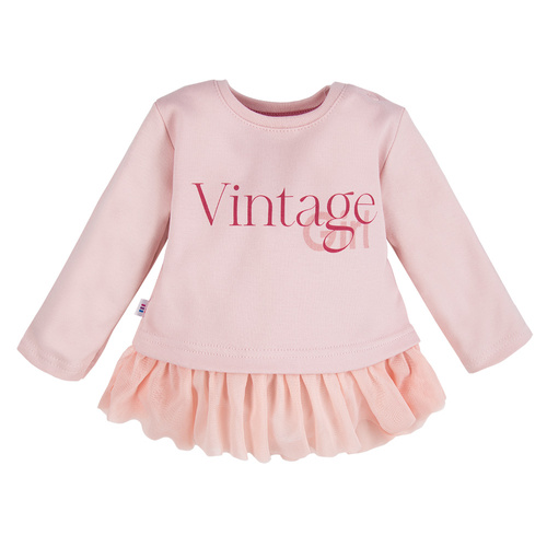 Roses Tunika z długim rękawem Eevi - jasny róż 