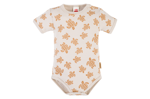 03232KRMD "Easy Life" Body z krótkim rękawem Makoma moonbeam druk