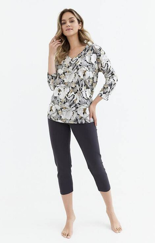 415 Piżama damska Cana - grafitowy