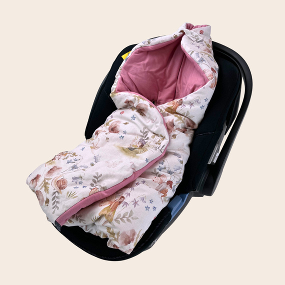 Kocyk do fotelika cotton Fairies  Makaszka 