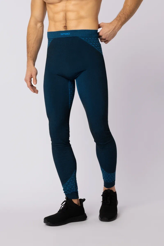 Breeze Spodnie męskie sportowe Spaio black/blue