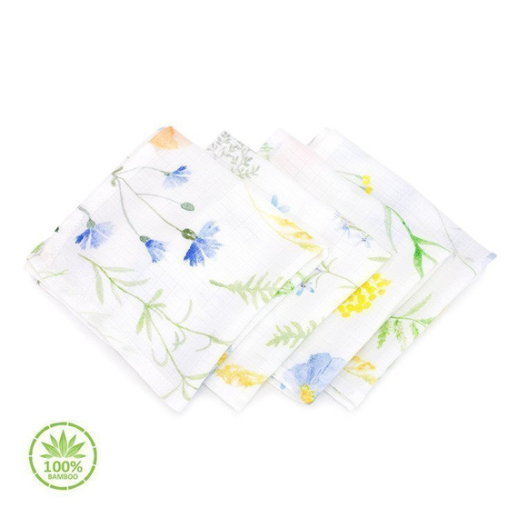 Chusteczki 100% Bamboo Muślin Fairies Makaszka
