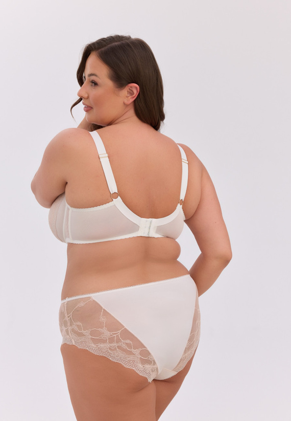 Biustonosz Soft Gaia 1361 Celina MAXI Ecru Beż S9MX na Duży Biust