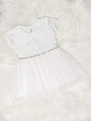 Angel II Sukienka krótki rękaw Bamabrillo biały