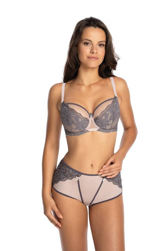 BS 1111 Violette  Biustonosz Półusztywniany Gaia - fioletowy