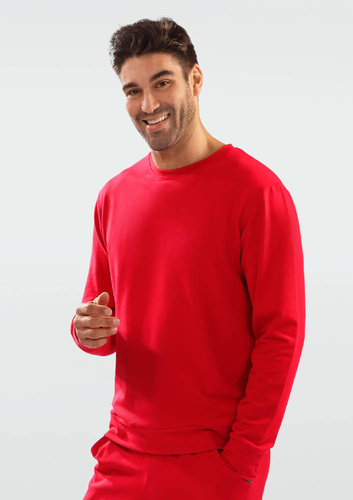 Justin Bluza męska Dkaren - czerwony