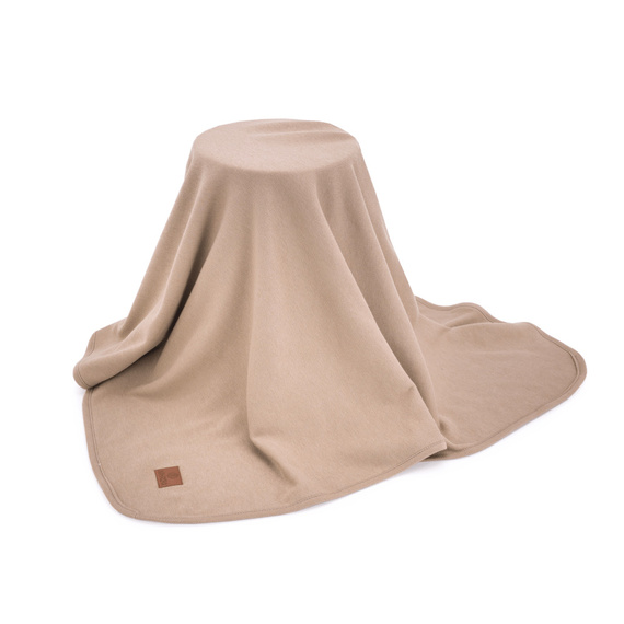 Kocyk niemowlaka cotton Latte Makaszka 