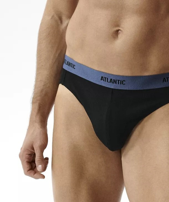 Slipy męskie Atlantic 6SMP-004 A6 multicolor– 6-pak, 95% bawełna, sportowy krój