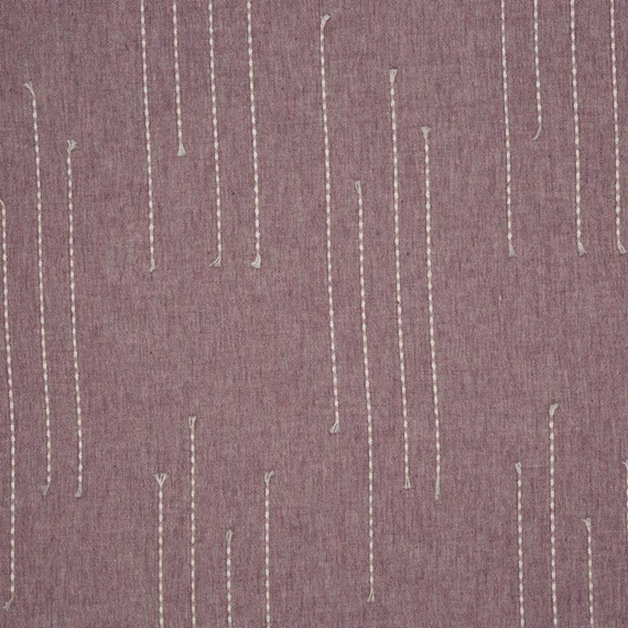 Avinion 8 pościel z bawełny z ozdobnymi przeszyciami Eurofirany wrzosowy