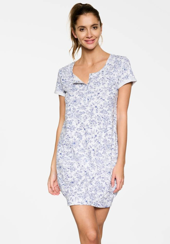 39609 Narine Koszula nocna damska Henderson -light grey