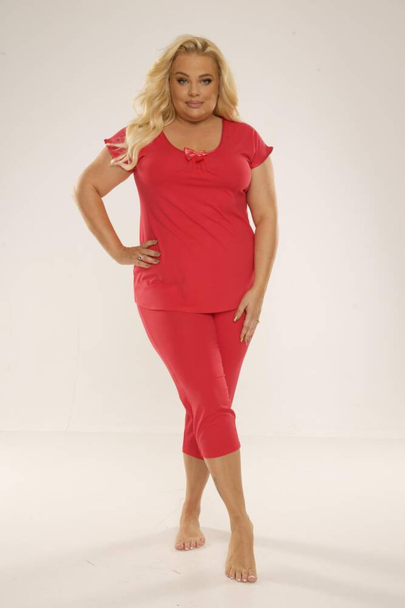 884 / 889 Visa Piżama Damska Forex - malina