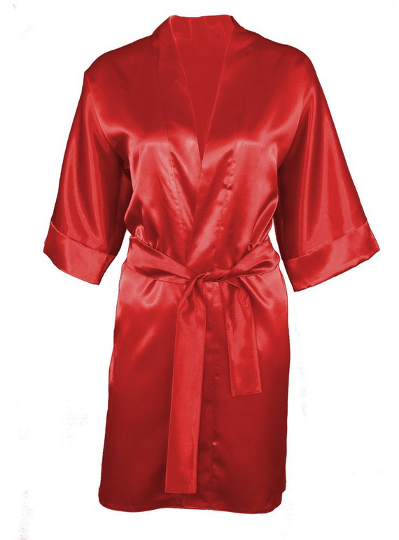 Podomka 90 Szlafrok Damski Dkaren - Czerwony