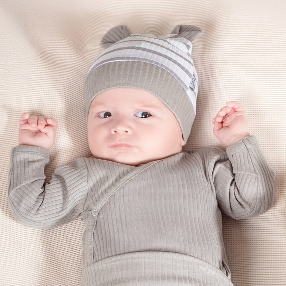 214054 Muki Czapeczka niemowlęca Nicol