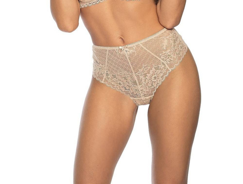 F-3533/5 Milou Figi damskie Mat - beżowy