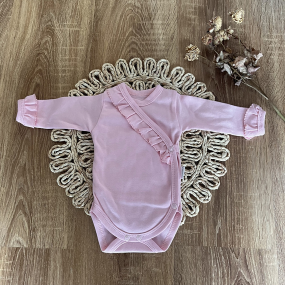 BD11327 Myszka Body kopertowe z długim rękawem Mamatti