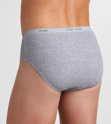 Men Basic Midi 2P Slipy męskie 2-pak Sloggi- black combination