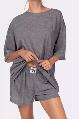 Joy shortsleeve Piżama damska Mona melange