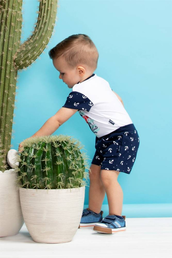 154139 "Sailor" Bluzka z krótkim rękawem