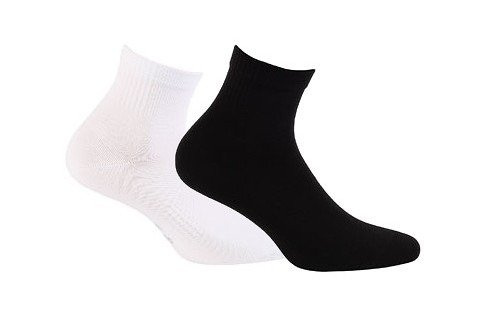 Zakostki Skarpetki męskie W94.3N4 AG+ Wola czarny 