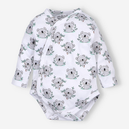 Sweets Koala Komplet niemowlęcy z bawełny organicznej Nini beżowy