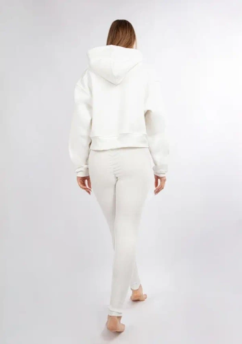 DK-K-B13 Dresowy komplet damski Dkaren - ecru