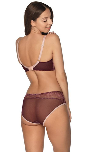 BS 1132 Talia Biustonosz usztywniany Gaia- bordowy