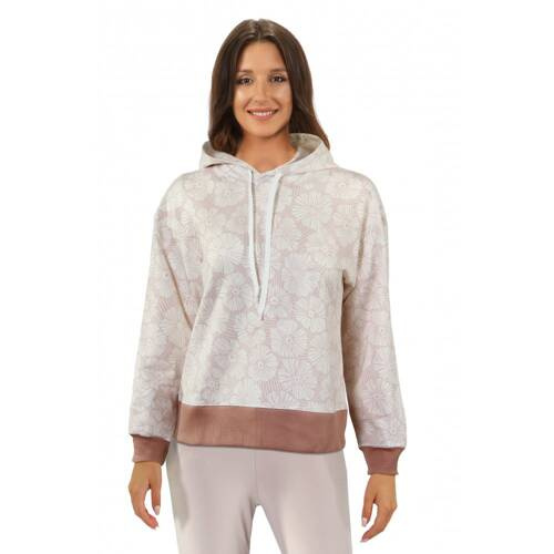 Mono Bluza dresowa Sesto Senso różowy