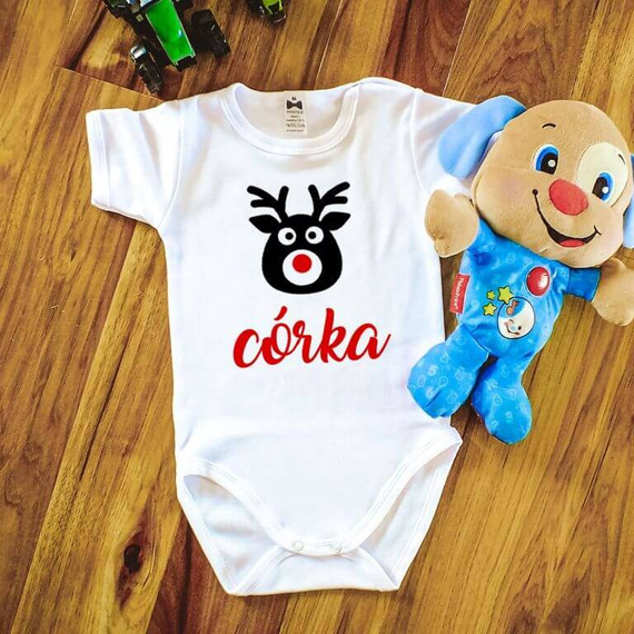 "MAMA TATA CÓRKA RENIFERY " zestaw koszulek świątecznych Moocha