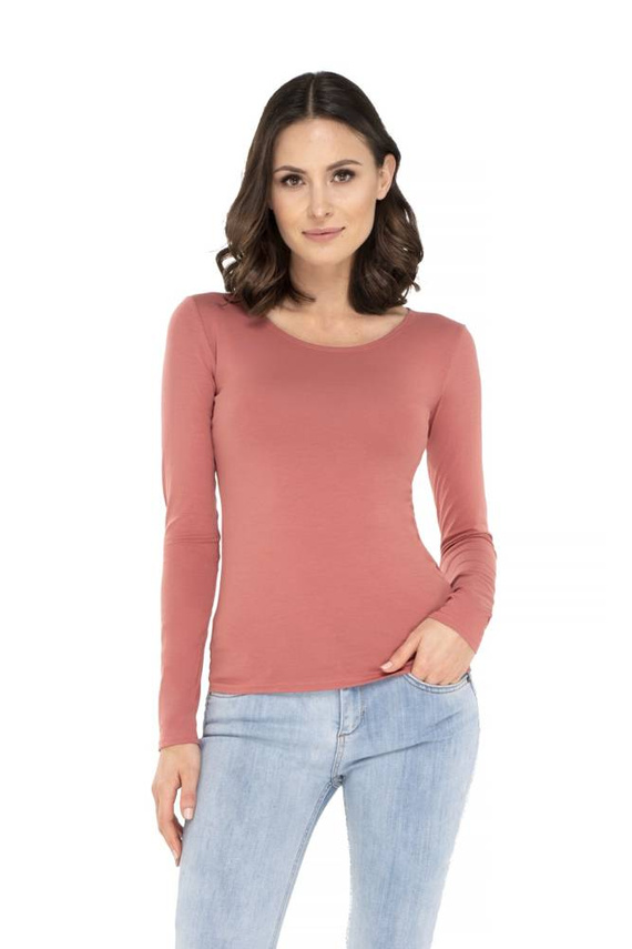 Manati Długi rękaw Bluzka damska Babell - róż