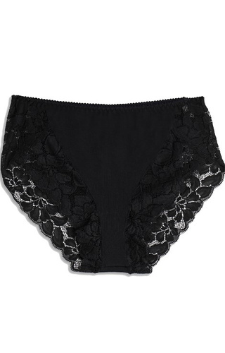 ADC89 Midi Figi Damskie Cotonella- czarne