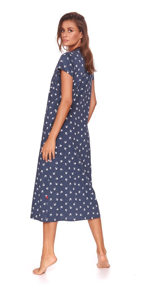 4119 Koszula Nocna ciążowa i do karmienia Doctor Nap - deep blue