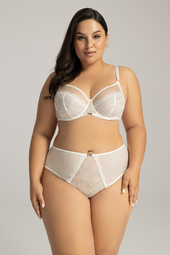 1396 Lily  Miękki Biustonosz  Ava ecru