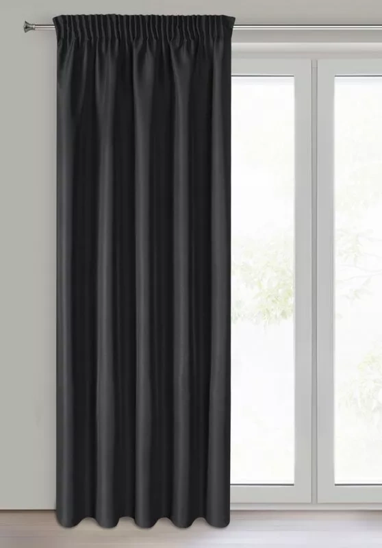 Rita Zasłona na taśmie Eurofirany czarny