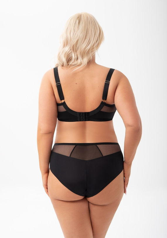 K 900 Ida Biustonosz miękki Gorsenia czarny