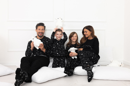 Piżama dziecięca Wito – MEGA SOFT bawełna, owieczki, długi rękaw i spodnie Italian Fashion 